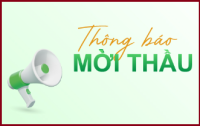 THÔNG BÁO MỜI THẦU