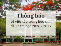 Thông báo tập trung