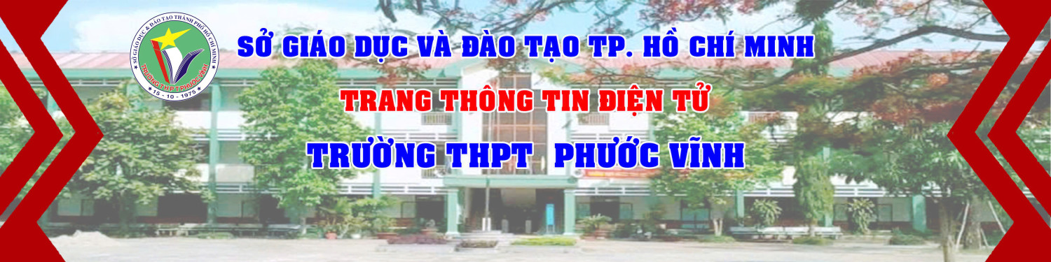 THÔNG BÁO  Về việc khai thác và sử dụng Trang thông tin điện tử và Fanpage của  Trường THPT Phước Vĩnh