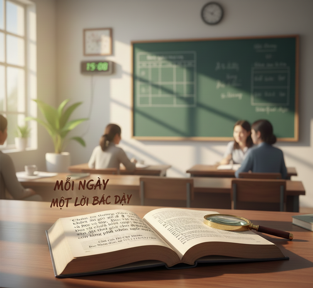 MỖI NGÀY MỘT LỜI BÁC DẠY